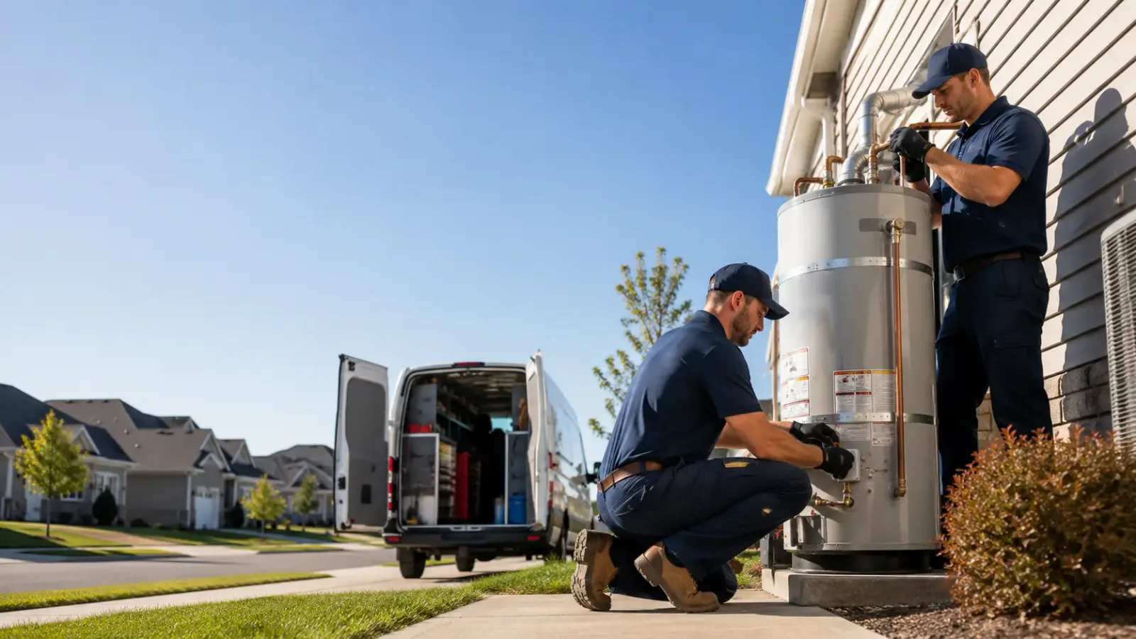 Water Heater Installation in Hensel, ND
